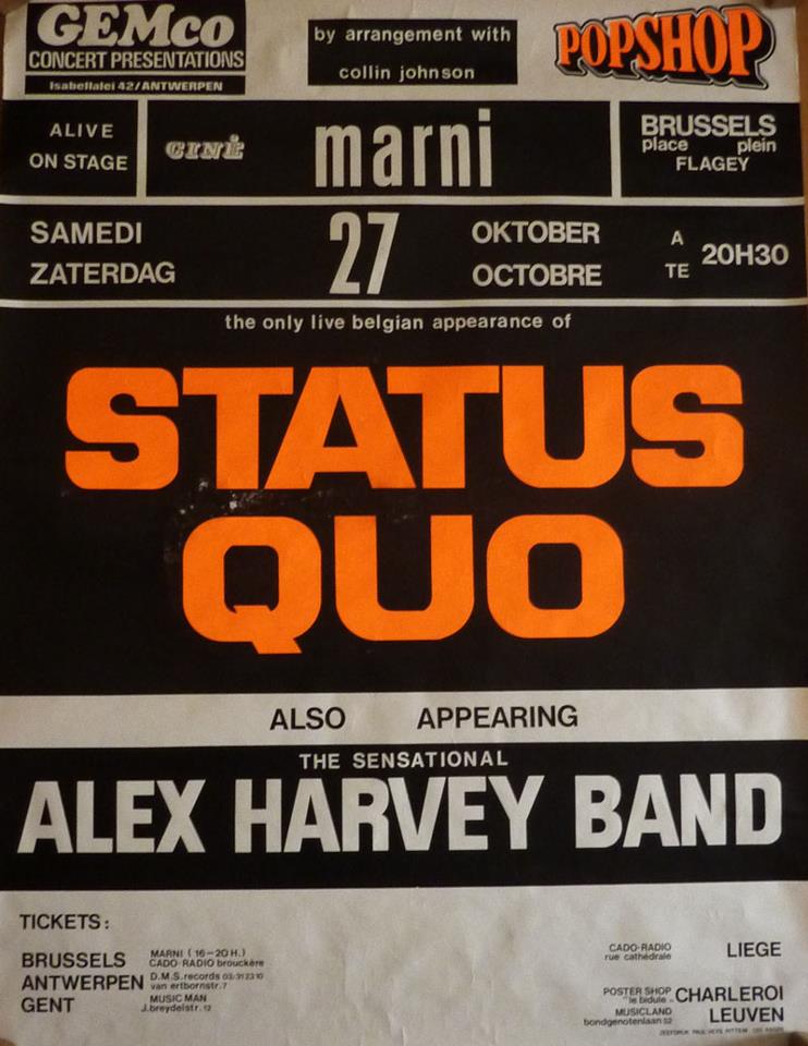 Status Quo en Belgique