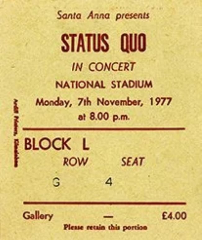 Status Quo en Irlande